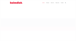 Desktop Screenshot of beimdiek.com